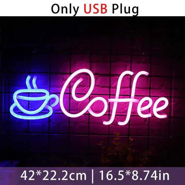 USB Powered Neon Light Sign