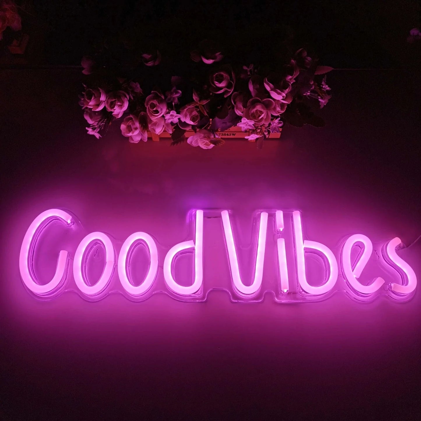 Good Vibes Led Neon Light Sign